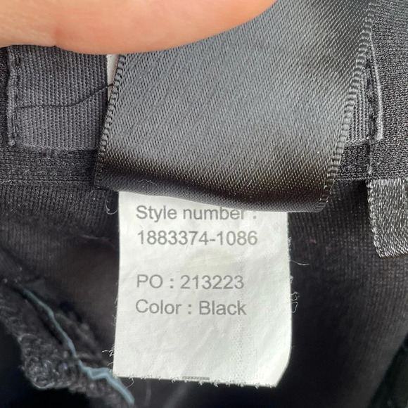 Paige Black Straight Leg Los Feliz Ankle Pant,  size 32 - Picture 13 of 14